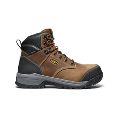 Men's CSA Evanston 6" Waterproof Boot (Carbon Toe) Bison/Black / Keen / Men's