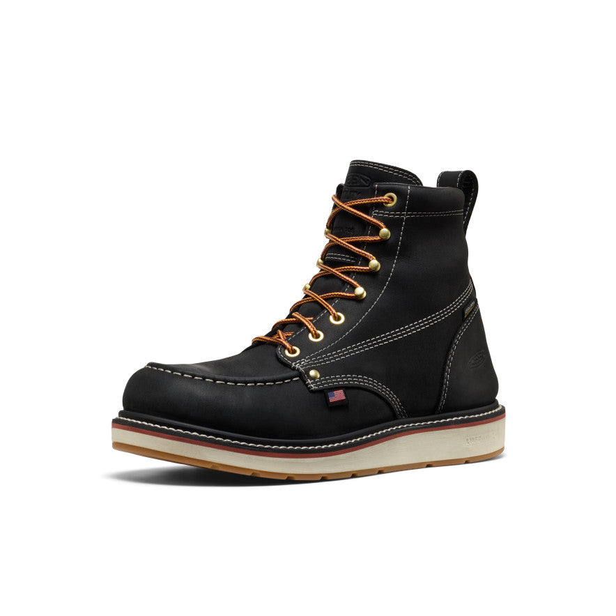 Men's Liberty 6" Waterproof Boot (Carbon Toe) Black/Gum / Keen / Men's