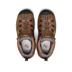 Men's Pittsburgh Energy 6" Waterproof Boot (Soft Toe) Cascade Brown/Black / Keen / Men's