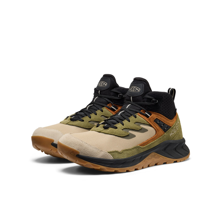 Men's Hightrail Waterproof Hiking Boot Safari/Black / Keen / Men's