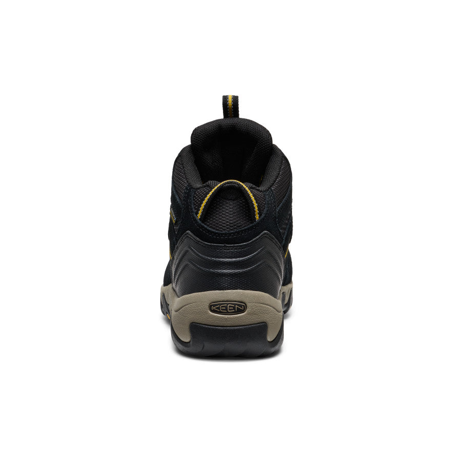 Men's Headout Waterproof Hiking Boot Black/Lemon Curry / Keen / Men's