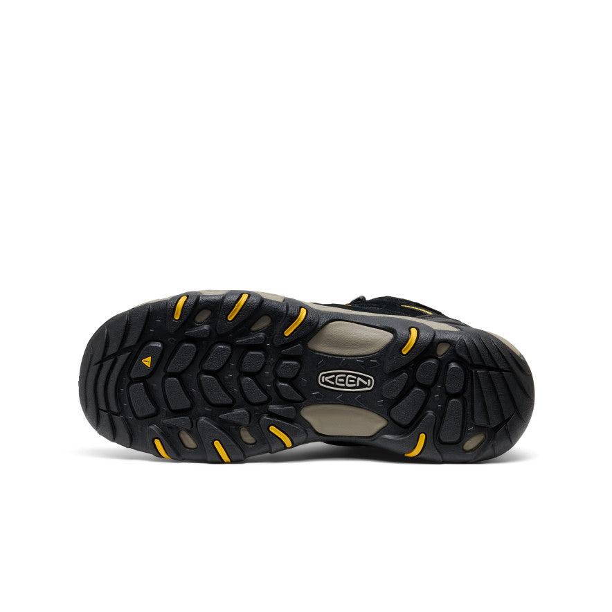 Men's Headout Waterproof Hiking Boot Black/Lemon Curry / Keen / Men's