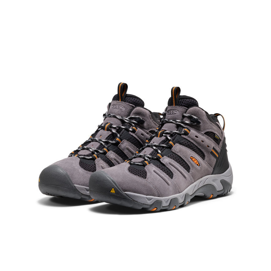 Men's Headout Waterproof Hiking Boot Magnet/Orange Pepper / Keen / Men's
