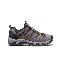 Men's Headout Waterproof Hiking Shoe Steel Grey/Orange Pepper / Keen / Men's