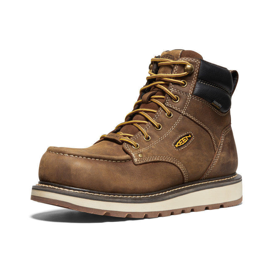 Men's Cincinnati 6" Waterproof Boot (Carbon Toe) Belgian/Sandshell / Keen / Men's
