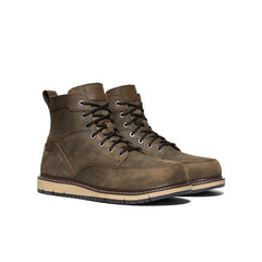 Men's San Jose 6" Waterproof Boot (Aluminum Toe) Cascade Brown/Black / Keen / Men's