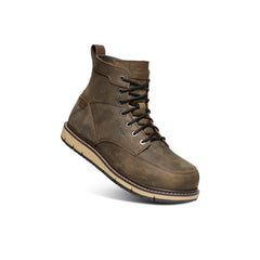 Men's San Jose 6" Waterproof Boot (Aluminum Toe) Cascade Brown/Black / Keen / Men's