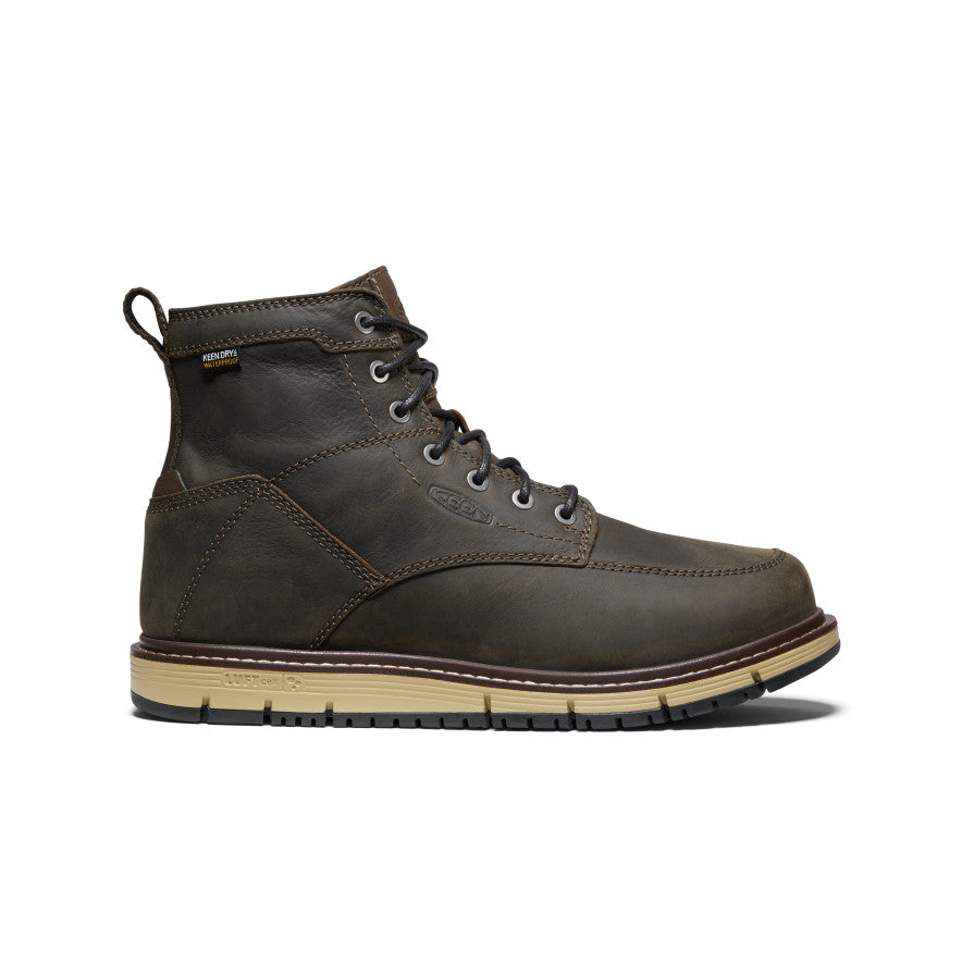 Men's San Jose 6" Waterproof Boot (Soft Toe) Cascade Brown / Keen / Men's