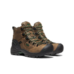 Men's Pittsburgh Energy 6" Waterproof Boot (Carbon Toe) Cascade Brown/Greener Pastures / Keen / Men's