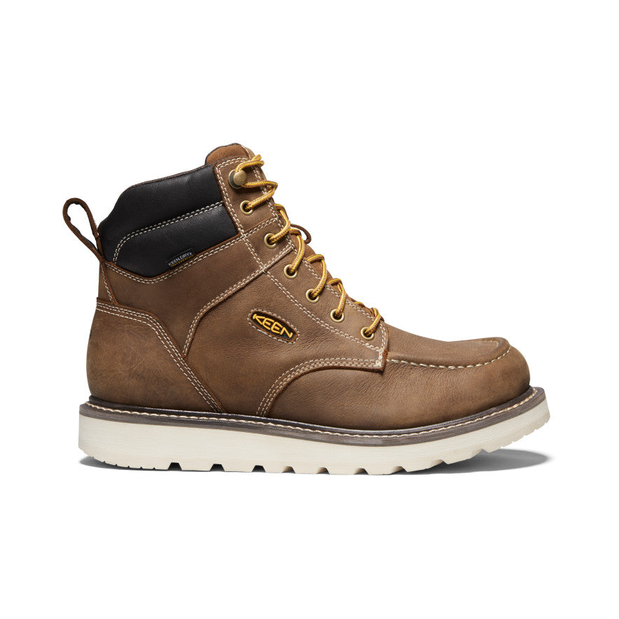 Men's Cincinnati 6" Waterproof Boot (Soft Toe) Belgian/Sandshell / Keen / Men's