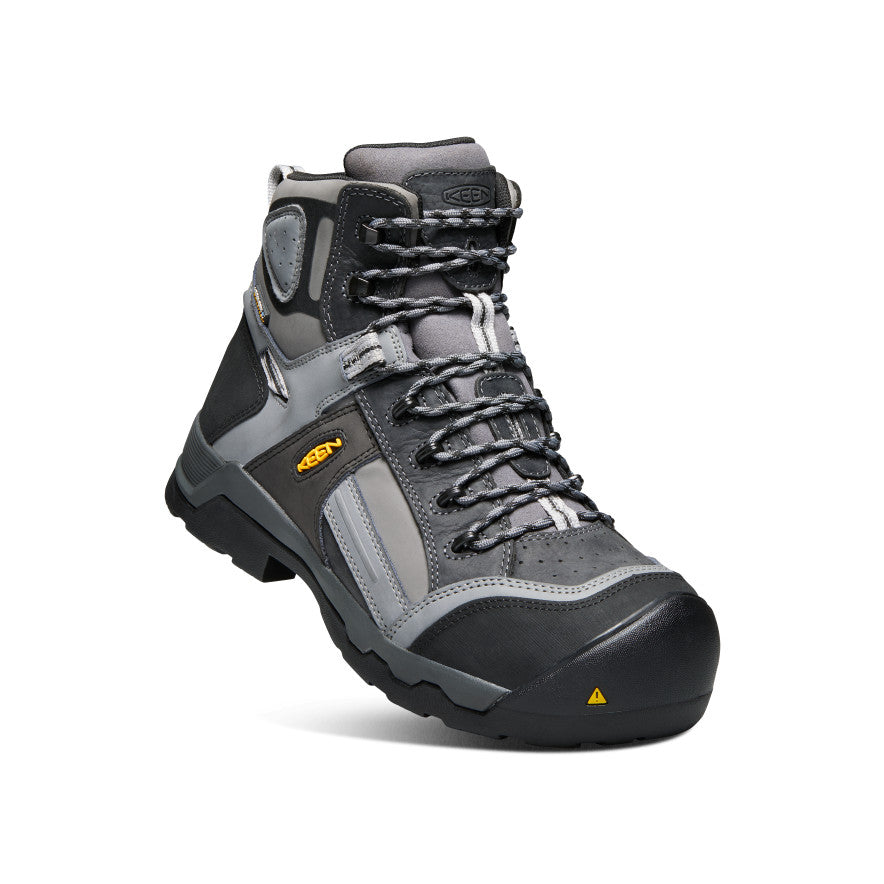 Men's Davenport 6" Insulated Waterproof Boot (Composite Toe) Magnet/Steel Grey / Keen / Men's