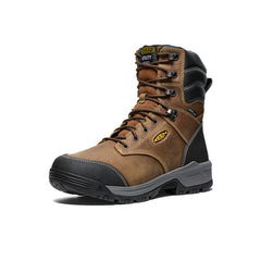 Men's Evanston 8" Insulated Waterproof Boot (Soft Toe) Bison/Black / Keen / Men's