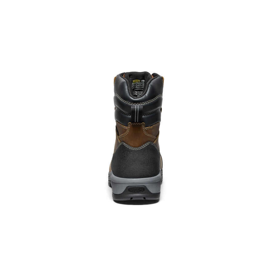 Men's Evanston 8" Insulated Waterproof Boot (Soft Toe) Bison/Black / Keen / Men's