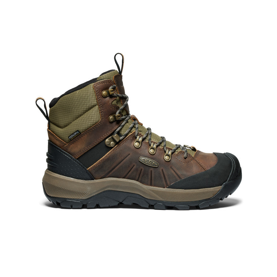 Men's Revel IV Polar Waterproof Boot Bison/Orange Pepper / Keen / Men's