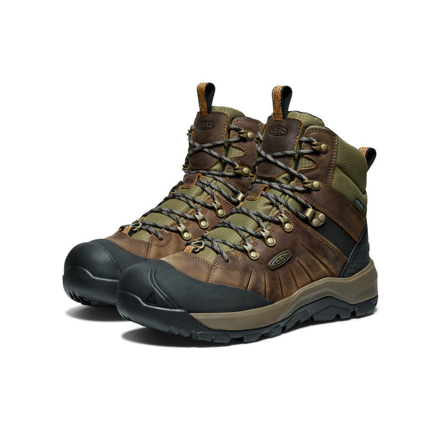 Men's Revel IV Polar Waterproof Boot Bison/Orange Pepper / Keen / Men's