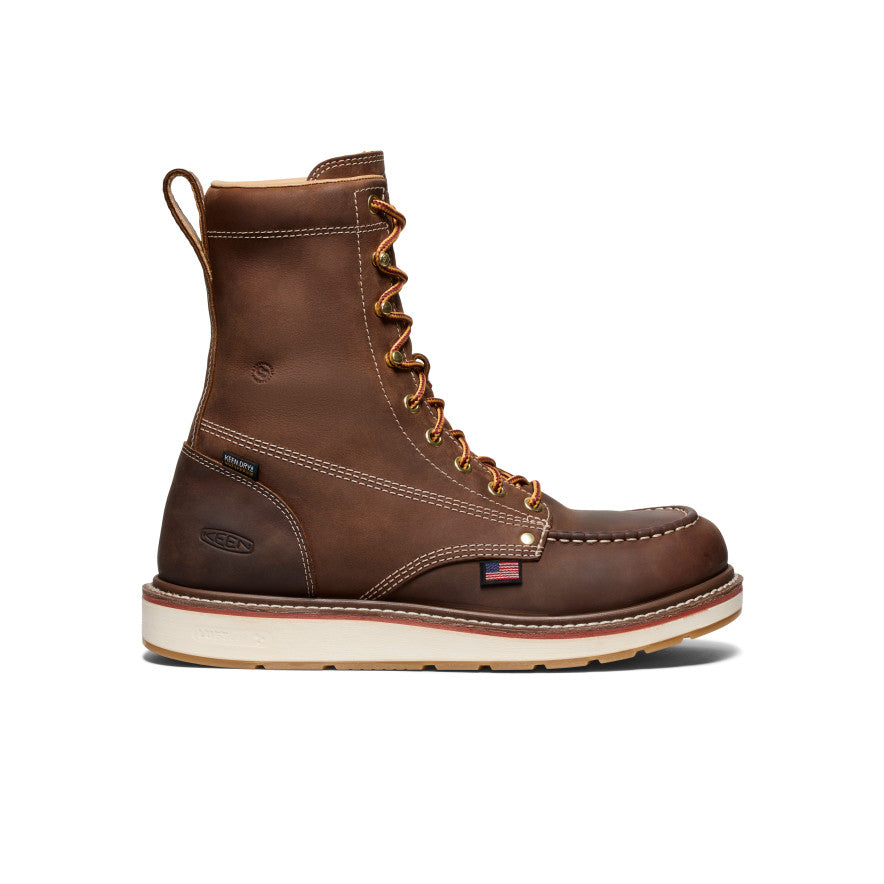Men's Liberty 8" Waterproof Boot (Carbon Toe) Chestnut/Gum / Keen / Men's