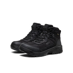 Men's Skokie Waterproof Work Boot (Soft Toe) Black/Black / Keen / Men's