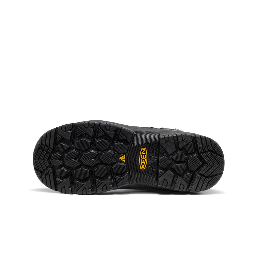 Men's Skokie Waterproof Work Boot (Soft Toe) Black/Black / Keen / Men's