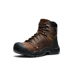Men's Mt Vernon II 6" Waterproof Boot (Steel Toe) Dark Earth/Black / Keen / Men's