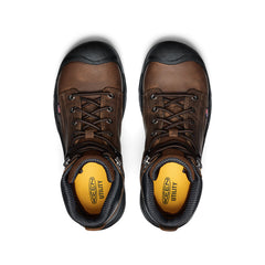 Men's Mt Vernon II 6" Waterproof Boot (Steel Toe) Dark Earth/Black / Keen / Men's