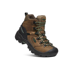 Men's Pittsburgh Energy 6" Waterproof Boot (Soft Toe) Cascade Brown/Greener Pastures / Keen / Men's