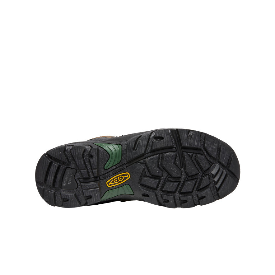 Men's Pittsburgh Energy 6" Waterproof Boot (Soft Toe) Cascade Brown/Greener Pastures / Keen / Men's