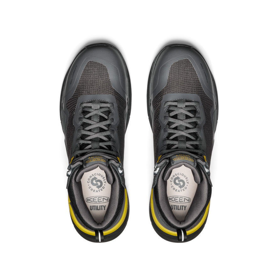 Men's Synchro Waterproof Work Boot (Carbon Toe) Magnet/Black / Keen / Men's