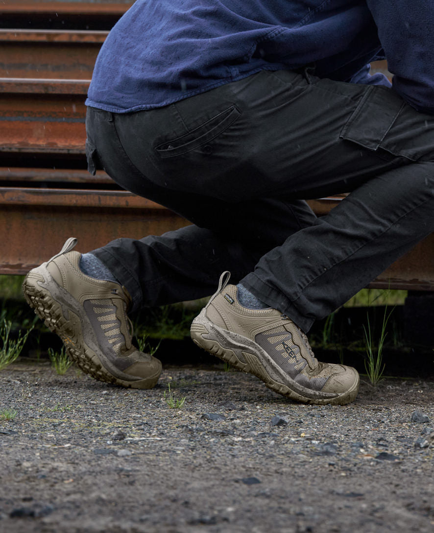 Men's Reno Waterproof (Carbon Toe) Brindle/Morel / Keen / Men's