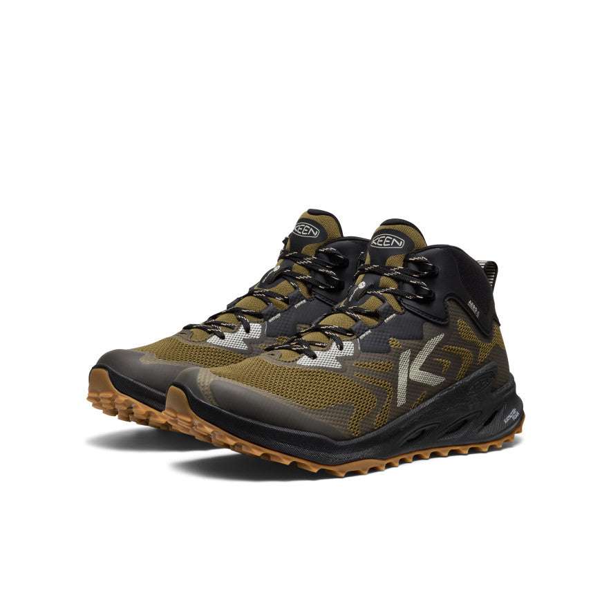 Men's Zionic NXT Waterproof Hiking Boot Dark Olive/Black / Keen / Men's