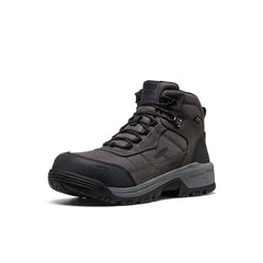 Men's Skokie Waterproof Work Boot (Carbon Toe) Magnet/Black / Keen / Men's