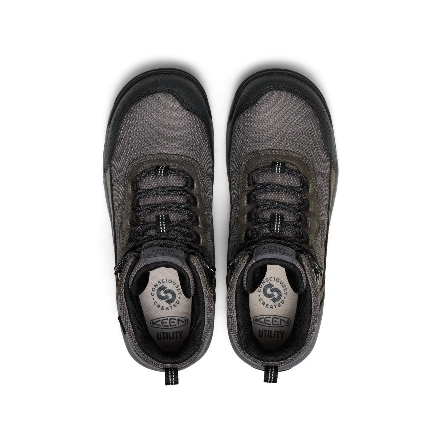 Men's Skokie Waterproof Work Boot (Carbon Toe) Magnet/Black / Keen / Men's