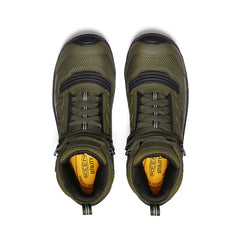 Men's Reno Mid Waterproof (Carbon Toe) Dark Olive/Black / Keen / Men's