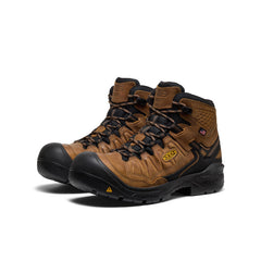 Men's Targhee IV Waterproof Work Boot (Soft Toe) Belgian/Black / Keen / Men's