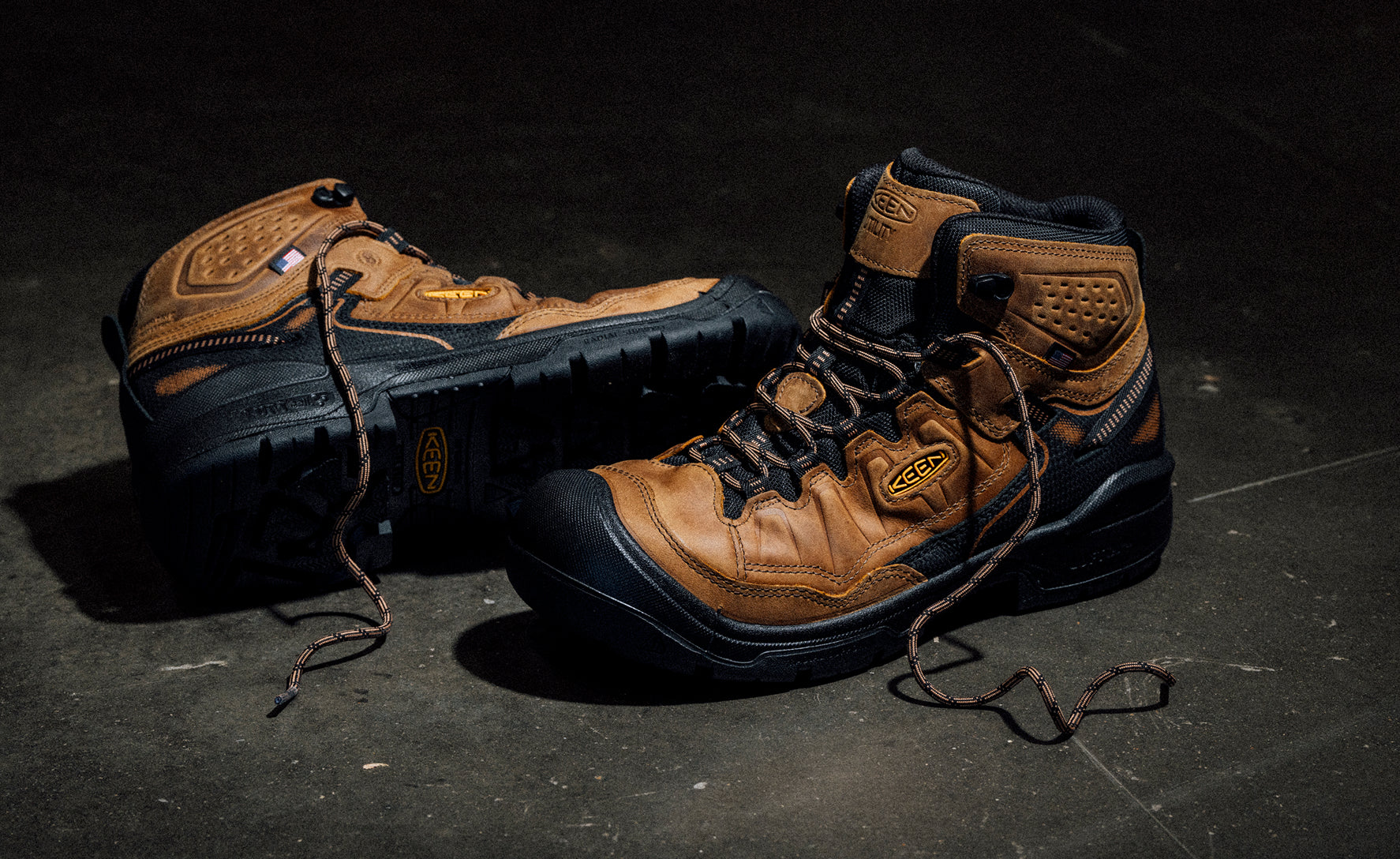 Men's Targhee IV Waterproof Work Boot (Soft Toe) Belgian/Black / Keen / Men's