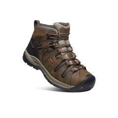 Men's Flint II Waterproof Mid (Soft Toe) Black Olive/Brindle / Keen / Men's