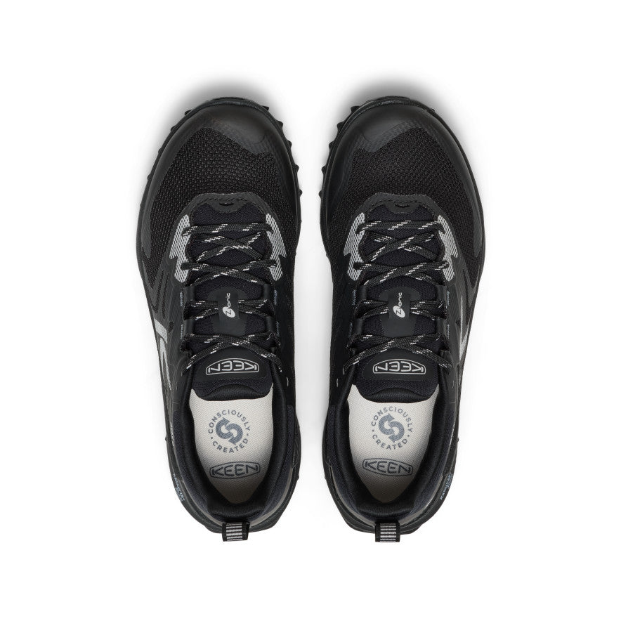 Men's Zionic NXT Waterproof Hiking Shoe Triple Black / Keen / Men's