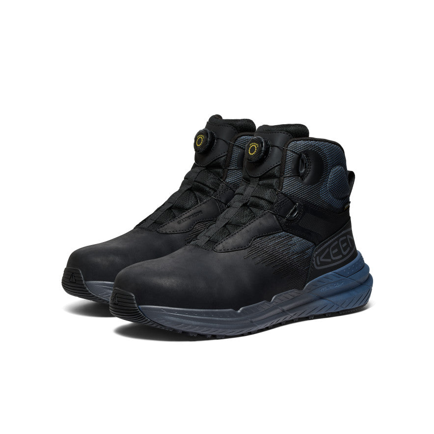 Men's Snapline RF Waterproof Boot (Carbon Toe) Vintage Indigo/Black / Keen / Men's