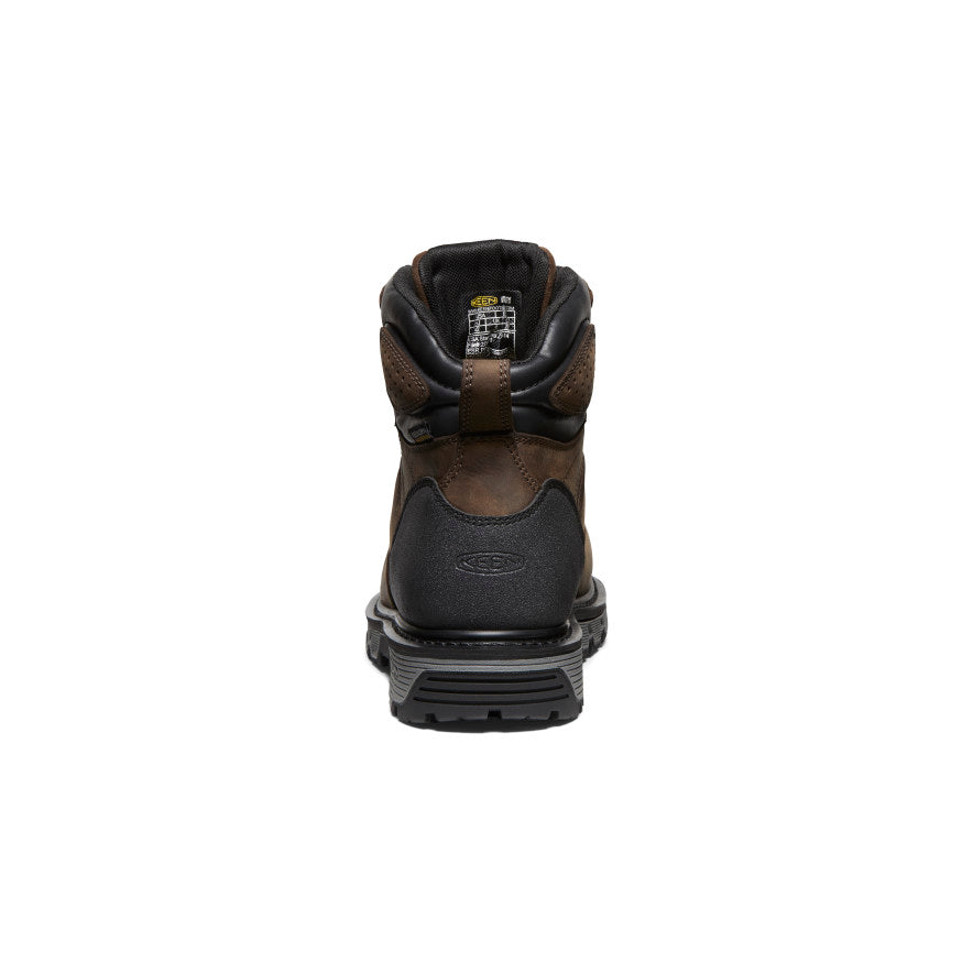 Men's CSA Camden 6" Waterproof Boot (Carbon Toe) Dark Earth/Black / Keen / Men's