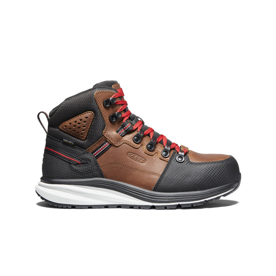 Men's Red Hook Waterproof Boot (Carbon Toe) Tobacco/Black / Keen / Men's