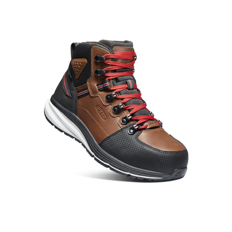 Men's Red Hook Waterproof Boot (Carbon Toe) Tobacco/Black / Keen / Men's