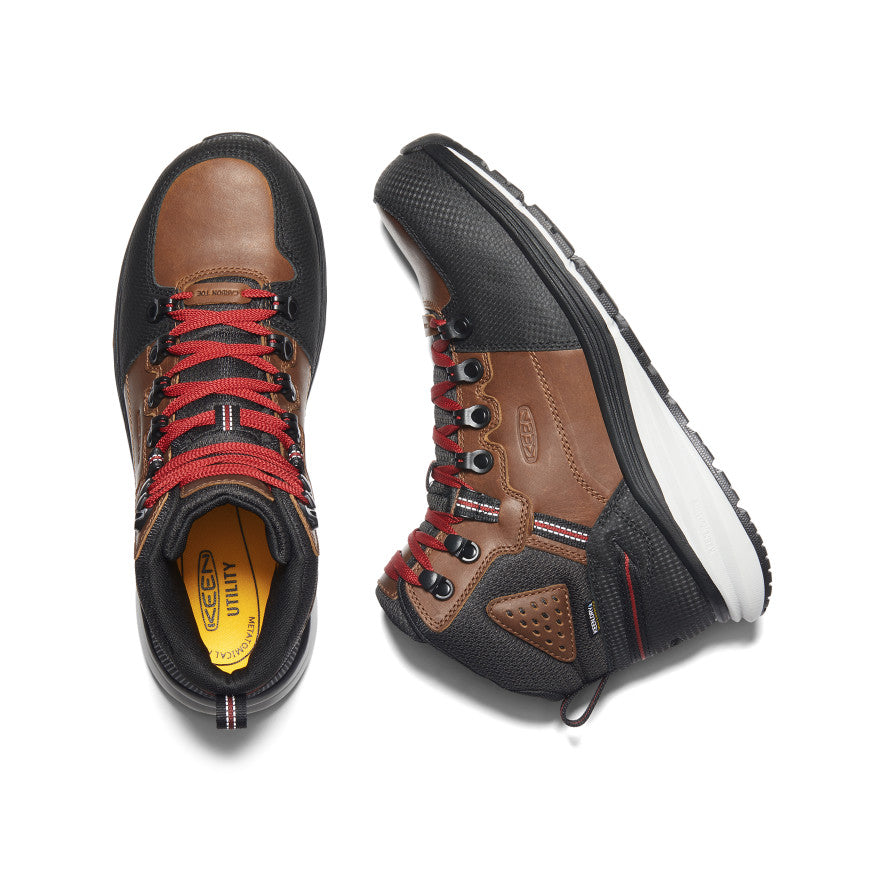 Men's Red Hook Waterproof Boot (Carbon Toe) Tobacco/Black / Keen / Men's