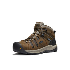 Men's Flint II Waterproof Boot (Steel Toe) Cascade Brown/Orion Blue / Keen / Men's