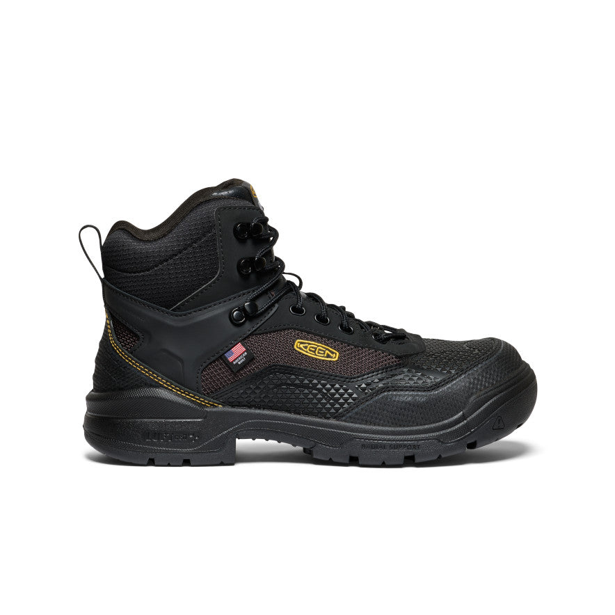 Men's Stronglite Waterproof Boot (Carbon Toe) Black/Black / Keen / Men's