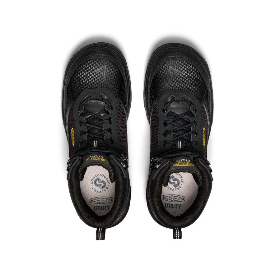 Men's Stronglite Waterproof Boot (Carbon Toe) Black/Black / Keen / Men's