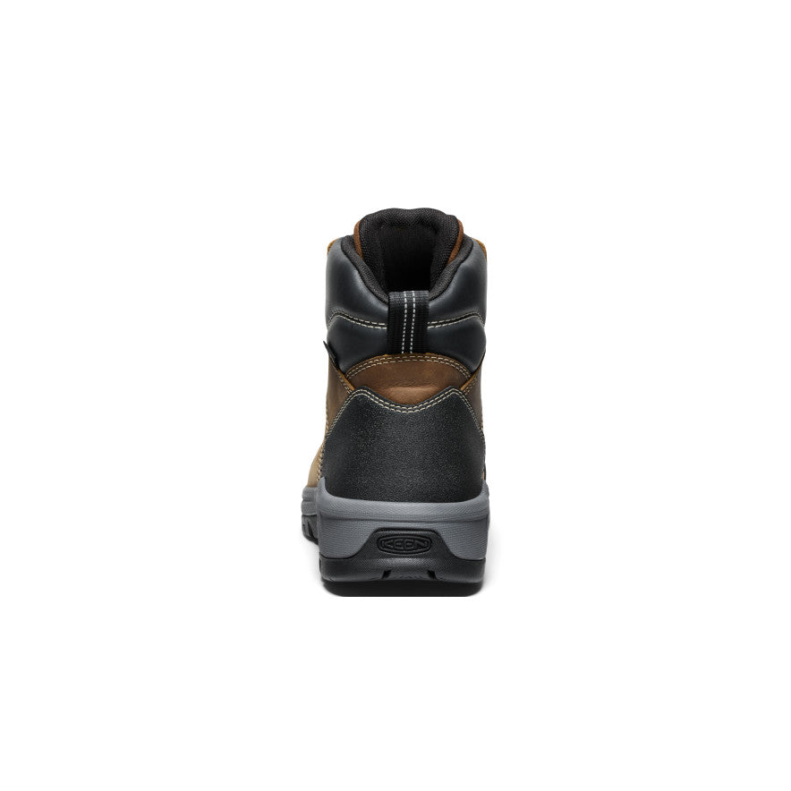 Men's Evanston 6" Waterproof Boot (Soft Toe) Bison/Black / Keen / Men's