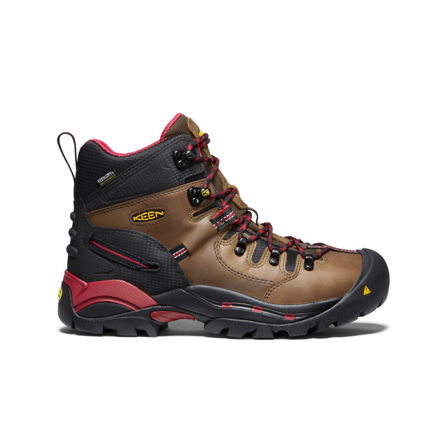 Men's Pittsburgh 6" Waterproof Boot (Steel Toe) Bison / Keen / Men's