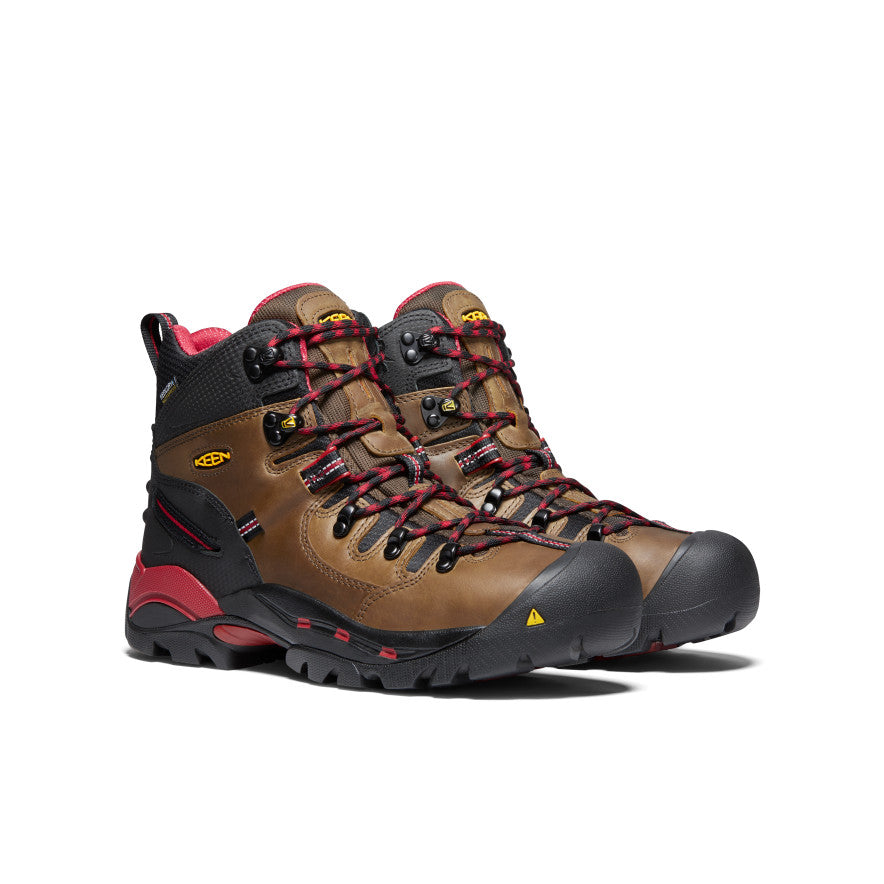 Men's Pittsburgh 6" Waterproof Boot (Steel Toe) Bison / Keen / Men's