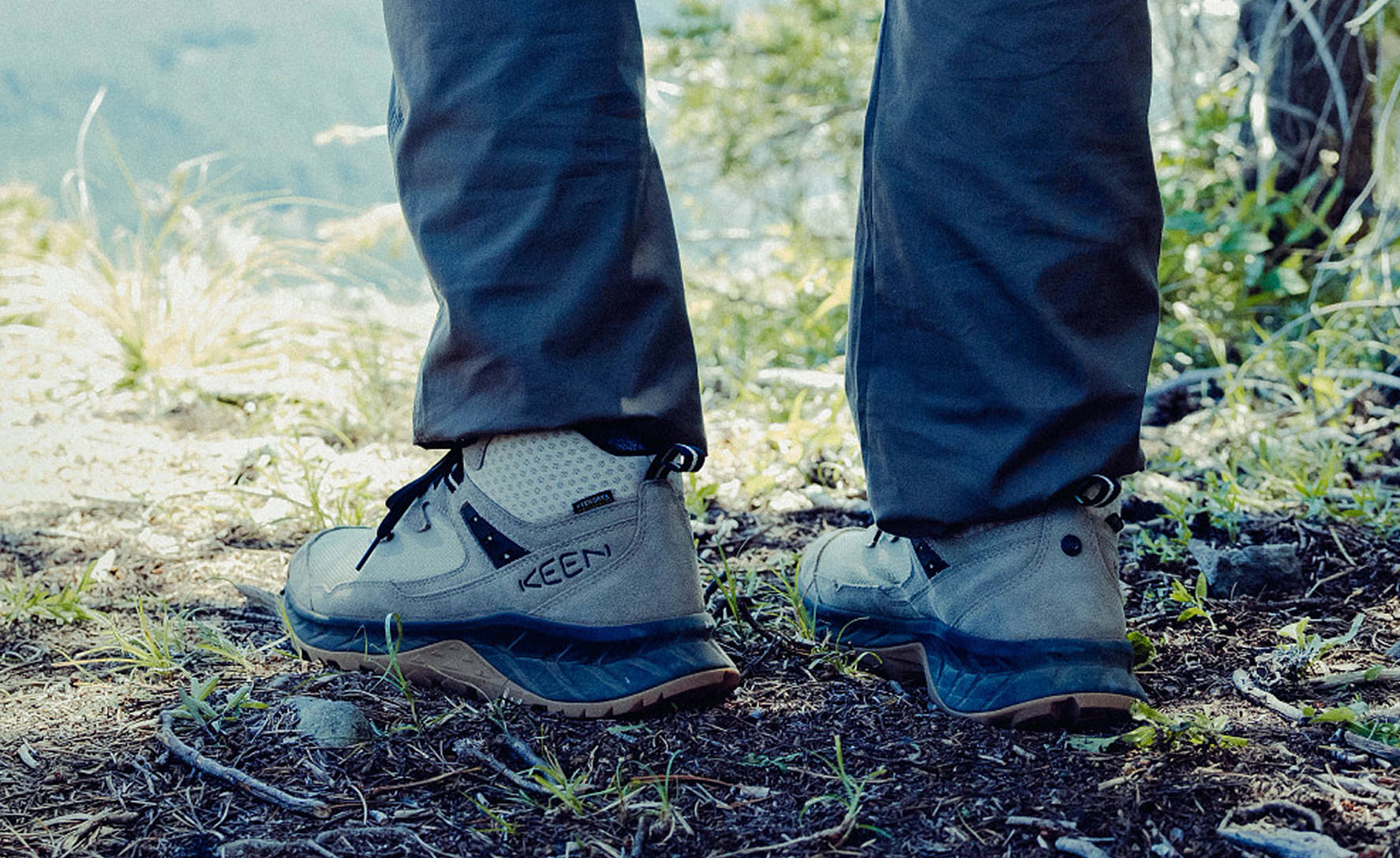 Men's Hightrail Waterproof Wide Hiking Boot Brindle/Oak Buff / Keen / Men's