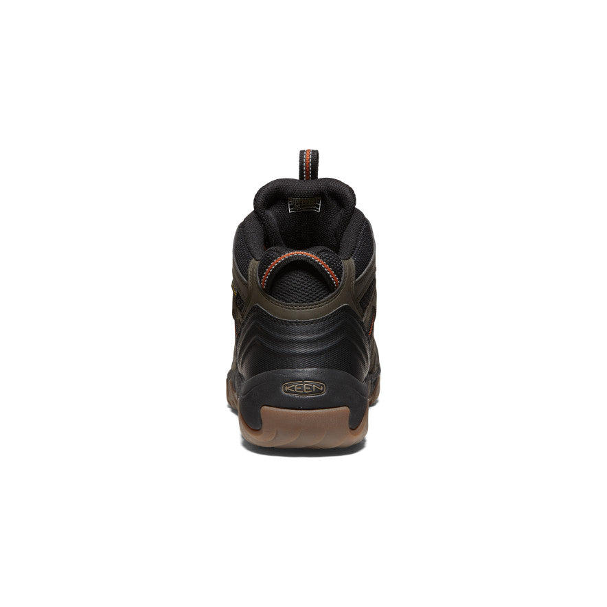 Men's Headout Waterproof Hiking Boot Black Olive/Fossil Orange / Keen / Men's
