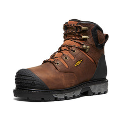 Men's Camden 6" Waterproof Boot INT MET (Carbon Toe) Leather Brown/Black / Keen / Men's